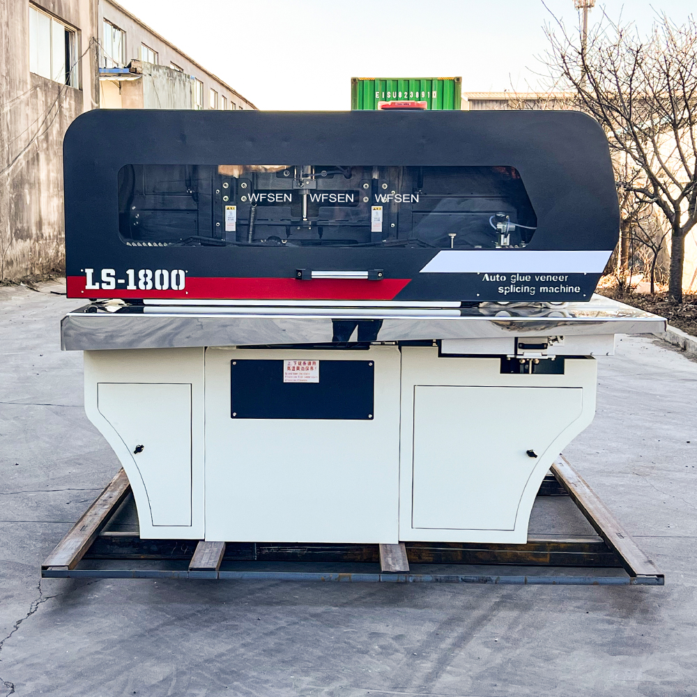 wood veneer stitching machine